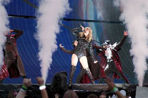 Paycor Stadium (Cincinnati, OH); June 30 - July 1; GEHA Field at Arrowhead Stadium (Kansas City, MI); July 7 - 8; Empower Field at Mile High (Denver, CO); July 14 - 15; ... How long is a Taylor Swift concert? Image via John Medina/Getty Images. Taylor Swift's portion of an Eras Tour concert is three hours long, but there are …
